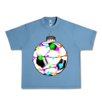 Pebble Blue Christmas soccer Urban Heavy Tee - RanaPortraitStore