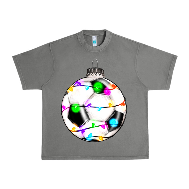 Christmas Soccer Urban Heavy Tee by RanaPortraitStore | Teevron
