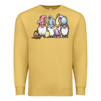 Antique Gold easter bunny gnomes Premium Sweatshirt - Jasminsmagicworld
