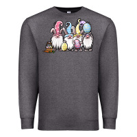 Charcoal Heather easter bunny gnomes Premium Sweatshirt - Jasminsmagicworld