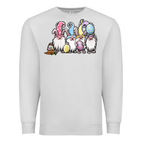 Dove Grey easter bunny gnomes Premium Sweatshirt - Jasminsmagicworld