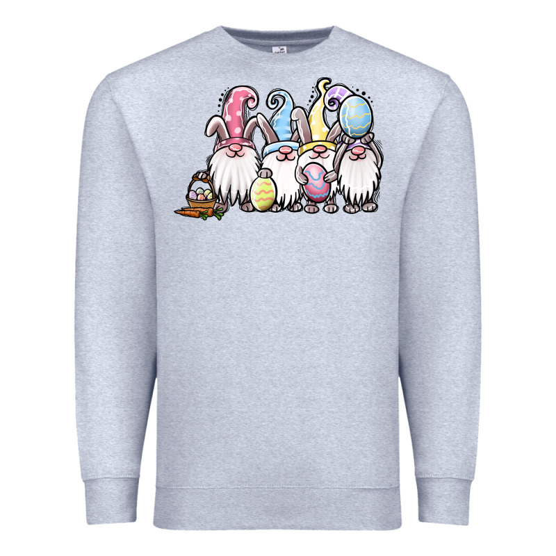 Easter Bunny Gnomes Premium Sweatshirt by Jasminsmagicworld | Teevron