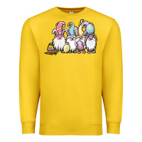 Lemon easter bunny gnomes Premium Sweatshirt - Jasminsmagicworld