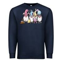 Navy easter bunny gnomes Premium Sweatshirt - Jasminsmagicworld