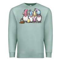Seafoam easter bunny gnomes Premium Sweatshirt - Jasminsmagicworld