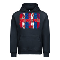 Navy philadelphia baseball team spirit brushstrokes Urban Hoodie - Artiststas