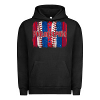 Pigment Black philadelphia baseball team spirit brushstrokes Urban Hoodie - Artiststas