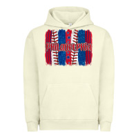 Pigment Pistachio philadelphia baseball team spirit brushstrokes Urban Hoodie - Artiststas