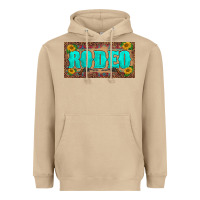 Mushroom western rodeo sunflowers weapon  license plate template Heavyweight Hoodie - BarkalooDesign