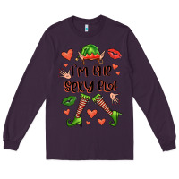 Plum im the sexy elf Long Sleeve Tee - FaDigitalArtStudio