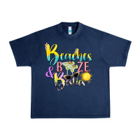Navy beaches booze and besties tbw Urban Heavy Tee - texasbilliewilder