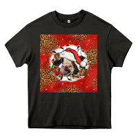 Asphalt christmas cow Heavy Core Tee - LillyAllenDesigns