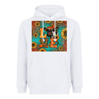 White love autumn cow Heavyweight Hoodie - Jasminsmagicworld