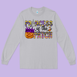 Princess Of The Long Sleeve Tee Designed By Cowhidedigitalart
