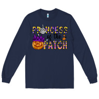 Navy Princess Of The Long Sleeve Tee - CowhideDigitalArt