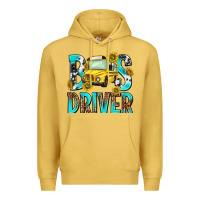 Antique Gold bus driver Premium Hoodie - NancyCooperArtShop
