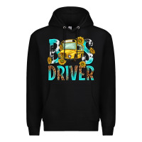 Black bus driver Premium Hoodie - NancyCooperArtShop