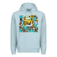 Blue Mist bus driver Premium Hoodie - NancyCooperArtShop