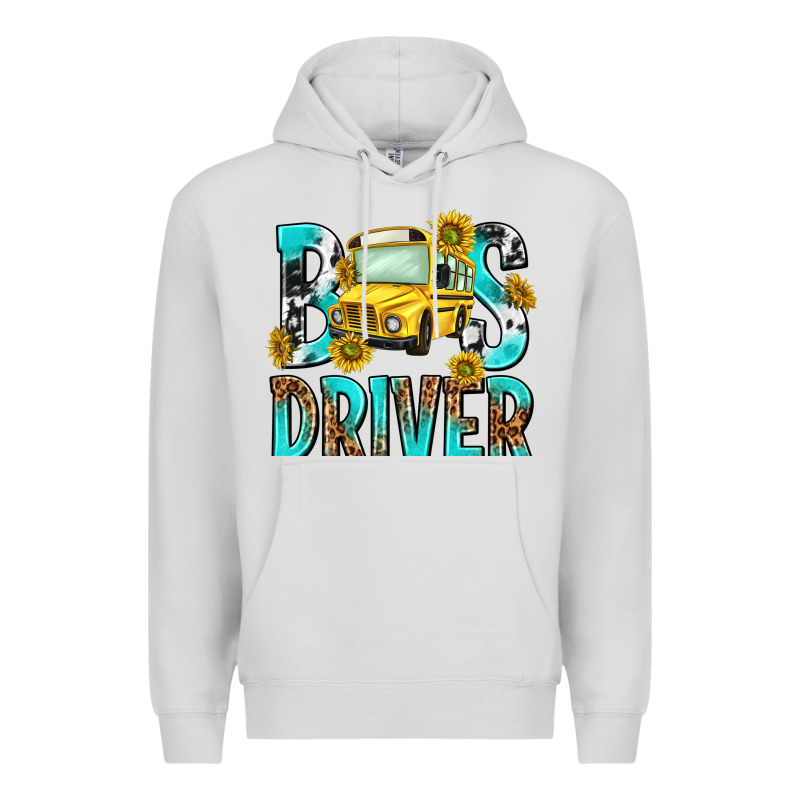 Bus Driver Premium Hoodie by NancyCooperArtShop | Teevron