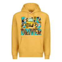 Mustard bus driver Premium Hoodie - NancyCooperArtShop