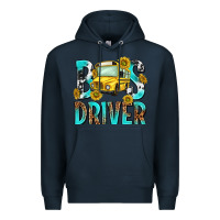Navy bus driver Premium Hoodie - NancyCooperArtShop