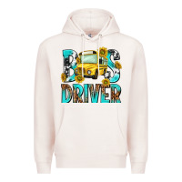 Pale Pink bus driver Premium Hoodie - NancyCooperArtShop