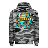 Slate Camo bus driver Premium Hoodie - NancyCooperArtShop