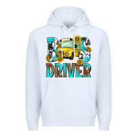 White bus driver Premium Hoodie - NancyCooperArtShop