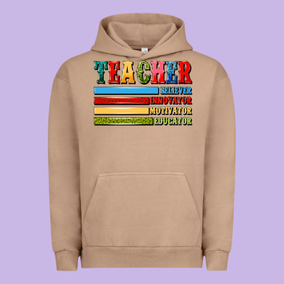 Teacher Urban Hoodie Designed By Artiststas
