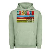Pigment Oil Green teacher Urban Hoodie - Artiststas