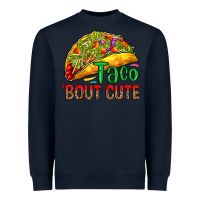 Navy Taco 'bout cute Heavyweight Sweatshirt - RanaPortraitStore