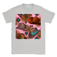 Moon Dust western cowboy hat seamless pattern Classic Tee - BundleAndBundleShop