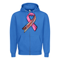 True Royal breast cancer sport ribbons Zipper Hoodie - AdoDesignShop