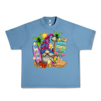 Pebble Blue beach gnome Urban Heavy Tee - texasbilliewilder