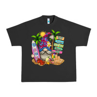 Pigment Black beach gnome Urban Heavy Tee - texasbilliewilder