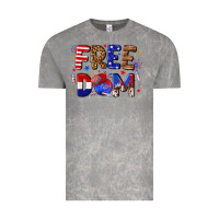 Cloud Rock fourth of july freedom Vintage Tee - texasbilliewilder