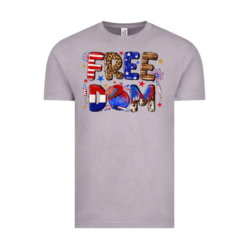 Fourth Of July Freedom Vintage Tee by texasbilliewilder | Teevron