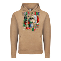 Vintage Coffee dead inside but jolly as fuck Vintage Hoodie - MaliasSmallBusiness