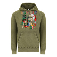 Vintage Olive dead inside but jolly as fuck Vintage Hoodie - MaliasSmallBusiness