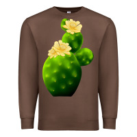 Chestnut texas cactus Premium Sweatshirt - LillyAllenDesigns