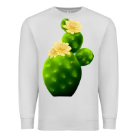 Dove Grey texas cactus Premium Sweatshirt - LillyAllenDesigns