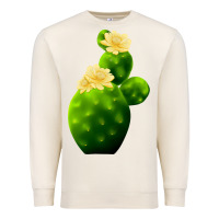 Sandshell texas cactus Premium Sweatshirt - LillyAllenDesigns
