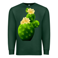 Sports Green texas cactus Premium Sweatshirt - LillyAllenDesigns