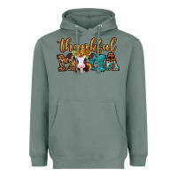 Sage thankful mama baby calf Heavyweight Hoodie - Jasminsmagicworld