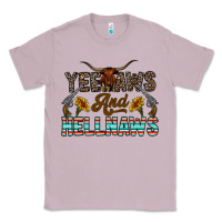 Lilac yeehaws and hellnaws Classic Tee - CowhideDigitalArt