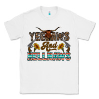 White yeehaws and hellnaws Classic Tee - CowhideDigitalArt