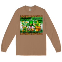 Toasted Coconut St. Patrick's Day gnomies tumbler St. Patricks Day Long Sleeve Tee - Neo Western