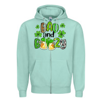 Seafoam bad and boozy Zipper Hoodie - Artiststas