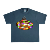 Midnight Navy Christmas football Urban Heavy Tee - RanaPortraitStore
