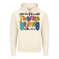 Vintage Artic enter his gates with thanksgiving psalm 100 4 Vintage Hoodie - MaliasSmallBusiness